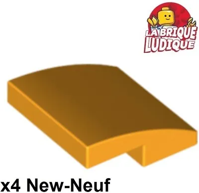 Buy Lego 4x Slope Curved Gradient Curve 2x2 Bright Light Orange Light 15068 New • 1.86£
