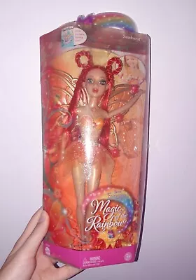 Buy 2006 Barbie Mattel Fashion Doll Fairytopia Magic Of The Rainbow Sunburst Doll • 60.64£