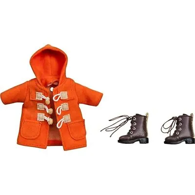 Buy Nendoroid Doll Warm Clothing Set Boots & Duffle Coat (Orange) W/ Tracking NE FS • 60.28£