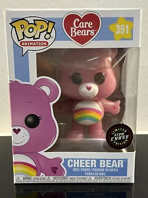 Buy Funko Care Bears Cheer Bear Limited Editon Glow In The Dark Chase 361 Pink • 27.99£