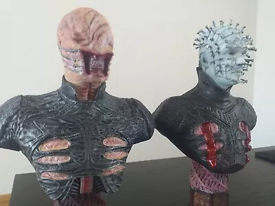 Buy 7 Inch Hellraiser Cenobite Busts Pinhead And The Chatterer • 84£