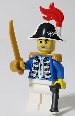 Buy LEGO 10320 Blue Coat General Minifigure Governor Pirates Eldorado Fortress NEW • 21.99£
