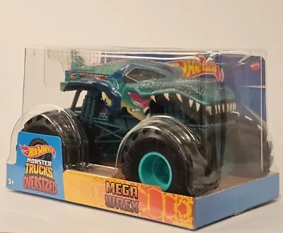 Buy Hot Wheels Mega Wrex Monster Truck Oversized 1:24 Scale • 15.97£