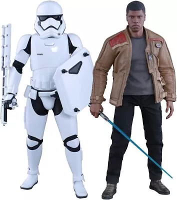 Buy Star Wars The Force Awakens Finn And First Order Riot Control Stormtrooper • 305.51£