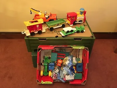 Buy Fisher Price Train With Trucks, ( No Animals) Plus Selection Fisher Price Toys • 25£