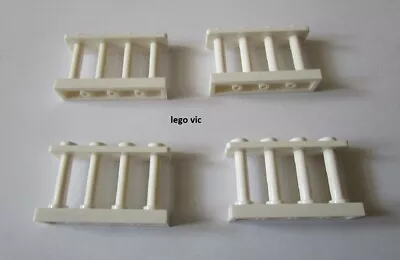 Buy LEGO 15332 X4 White Barrier Fence White City Friends Creator 10261 MOC-A13 • 3.08£