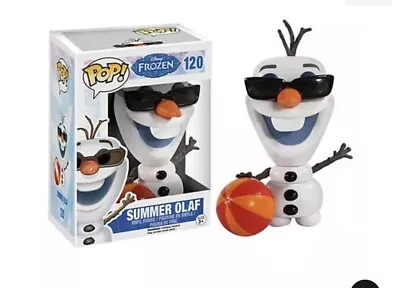 Buy Disney Frozen Summer Olaf Number 120 Pop! Vinyl. Brand New Boxed. UK Seller. • 19.99£