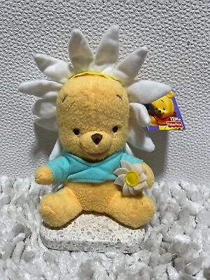 Buy Fisher-Price Baby Disney Winnie The Pooh Bear 7  Plush Daisy Flower Easter Tags  • 19.99£