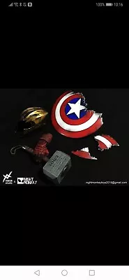 Buy Night Monkey CAPTAIN AMERICA ACCESSORY PACK For Sideshow Captain America Statue • 200£