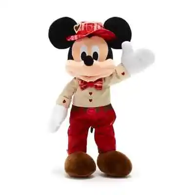 Buy Disney Store Mickey Mouse Sweetheart Valentine Medium Soft Plush Doll Toy • 28£