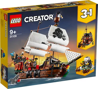 Buy LEGO Creator 3 In 1 Pirate Ship (31109) NEW • 145.64£