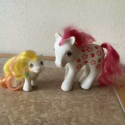 Buy Vintage My Little Pony Apple Delight Mommy And Baby • 10£
