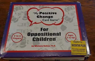 Buy My Positive Change Card Game For Oppositional Children - Behaviour Management • 12.99£