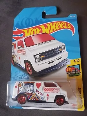 Buy Hot Wheels Custom 77 Dodge Van Hw Art Cars. Long Card • 4.99£