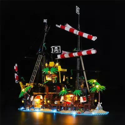 Buy LED Lighting Kit For LEGO 21322 Pirates Of Barracuda Bay Lighting ONLY • 31.49£