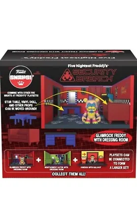 Buy Funko Snaps! Five Nights At Freddy’s Glamrock Freddy Dressing Room Playset • 29.99£