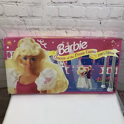 Buy Barbie Queen Of The Prom Board Game 1990’s Edition 100% Complete Vintage • 71.04£