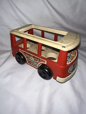 Buy Vintage Fisher Price Mini Bus Dated 1969 • 0.99£