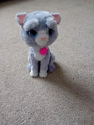 Buy Furreal Friends Bootsie Grey Cat Interactive Soft Push Toy Pet 12  • 15£