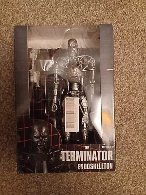 Buy Neca Terminator Endoskeleton Figure Boxed Predator Alien 7inch • 50£