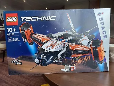 Buy LEGO Technic VTOL Heavy Cargo Spaceship LT81 (42181) Brand New & Factory Sealed • 77.99£