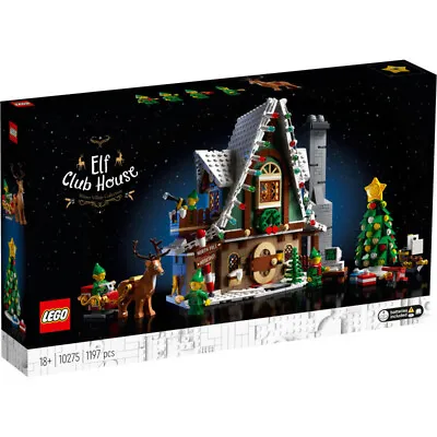 Buy Lego Elf Club House Winter Village Collection 10275 Building Kit 1197Pcs Playset • 223.73£