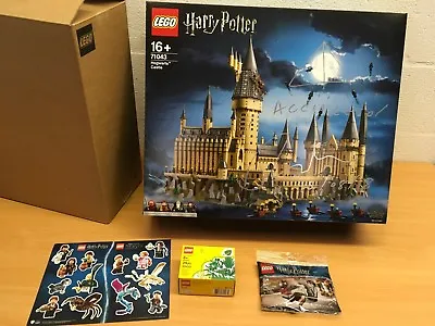Buy Harry Potter Lego 71043 Hogwarts Castle Signed And Extras Vip Release New • 1,092.05£