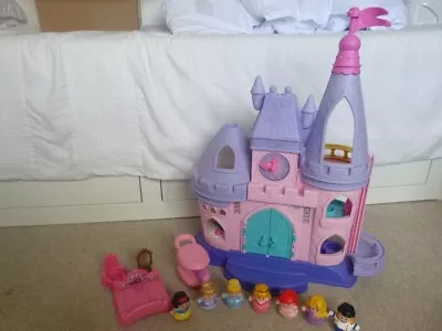 Buy Fisher Price Little People Princess Castle & Figures • 16£