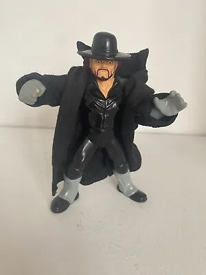 Buy Wwe The Undertaker Hasbro Wrestling Action Figure Wwf Series 8 + Coat Dark Beard • 249.99£