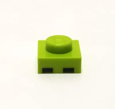 Buy LEGO Minecraft Zombie Mini EYES 1x1 Lime PLATE Printed Pixel Eye Set Head Part • 1.74£