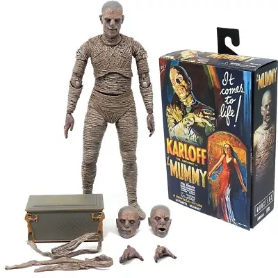 Buy NECA Universal Monsters Ultimate Mummy Karloff  7'' Action Figure Model Doll Toy • 29.99£