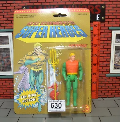 Buy DC - Super Heroes Action Superhero Figure - Toybiz - Aquaman  -  #630 • 14.99£