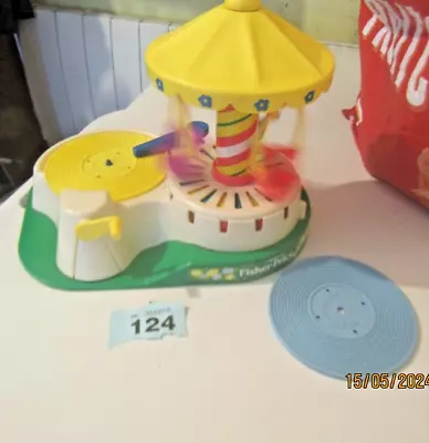 Buy Vintage Fisher Price Change A Tune Carousel With Record Player (1980) • 19.99£