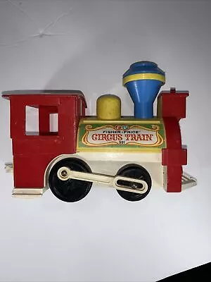 Buy Vintage Fisher Price Circus Train Locomotive Engine 991 • 14.21£