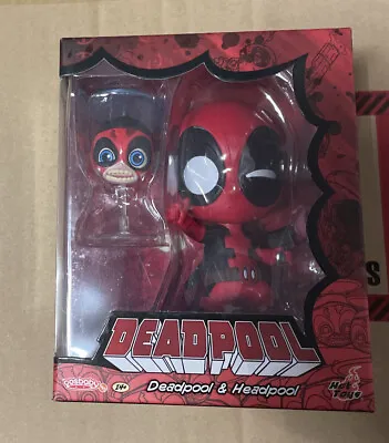 Buy Ready! Hot Toys COSB483 Deadpool & Headpool Cosbaby Set • 29.99£