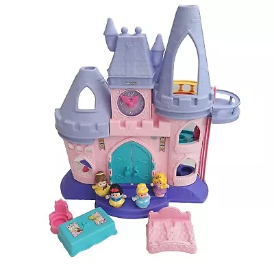 Buy Fisher Price Little People Disney Princess Musical Castle Snow White Belle • 29.99£