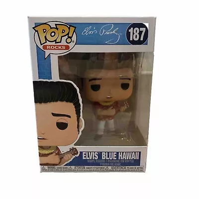 Buy Funko Elvis Blue Hawaii #187 Funko Pop! Rocks • 15.99£