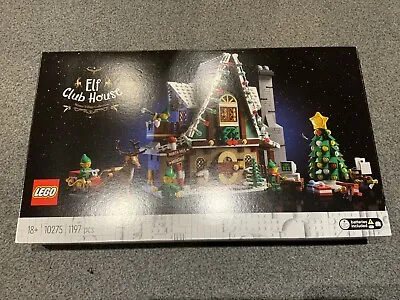 Buy LEGO Creator Expert Elf Club House Christmas Set 10275 Brand New & Sealed Xmass • 99.99£