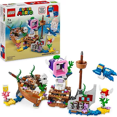 Buy LEGO Super Mario Dorrie's Sunken Shipwreck Adventure Expansion Set • 29.99£
