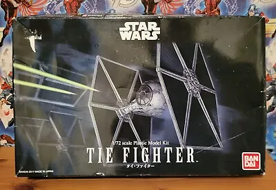 Buy Star Wars : Tie Fighter - 1/72 Scale Plastic Model Kit - 0194870 Revell Bandai • 69.99£