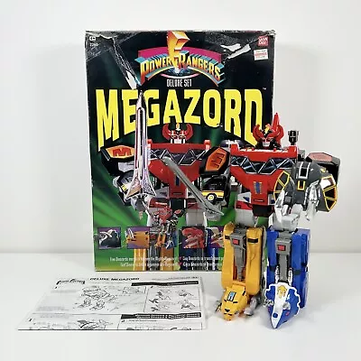 Buy Vintage 1993 Power Rangers MEGAZORD DELUXE Bandai - 100% COMPLETE & BOXED • 299.99£