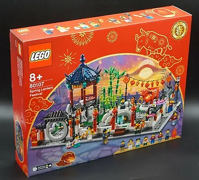 Buy LEGO ASIA Seasonal Spring Lantern Festival - 80107 NEW/ORIGINAL PACKAGING Rare Instantly Available • 199.45£