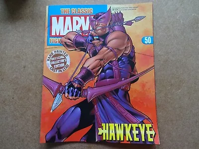 Buy The Classic Marvel Figurine Collection Eaglemoss No 50 Hawkeye. • 12£