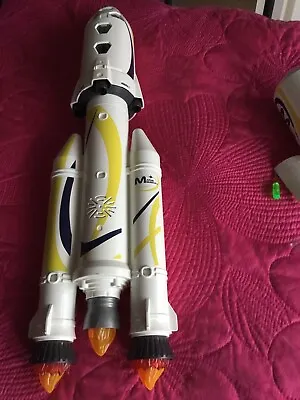 Buy Playmobil Mars Mission Space Shuttle Ship Rocket Lights Up +sounds Great Cond • 10£