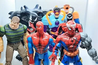 Buy Spider-man Action Force Figures Sandman Electro Rhino Monster Venom Octopus • 6.99£