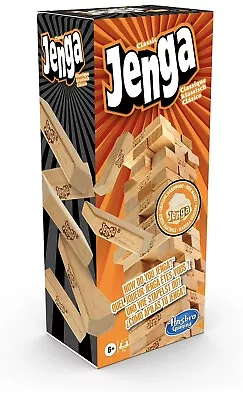Buy Hasbro Gaming Jenga Classic, Children's Game That Promotes Reaction Speed From 6 • 12.99£