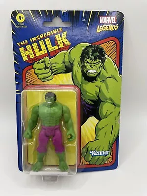 Buy Hasbro Kenner Marvel Legends Retro The Incredible Hulk 3.75  Figure • 9.99£