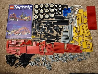 Buy Technic Lego Trailer Truck With Forklift Vintage 8872 Complete • 60£