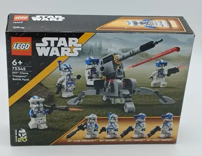 Buy Lego Star Wars 501st Clone Troopers Battle Pack 75345- New & Sealed. • 17.99£