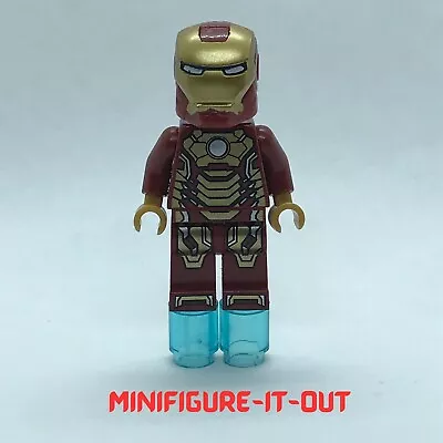Buy Genuine Lego Marvel Super Heroes Mini Figure Iron Man Mk 42 (2013) 76007 SH072A • 7.95£